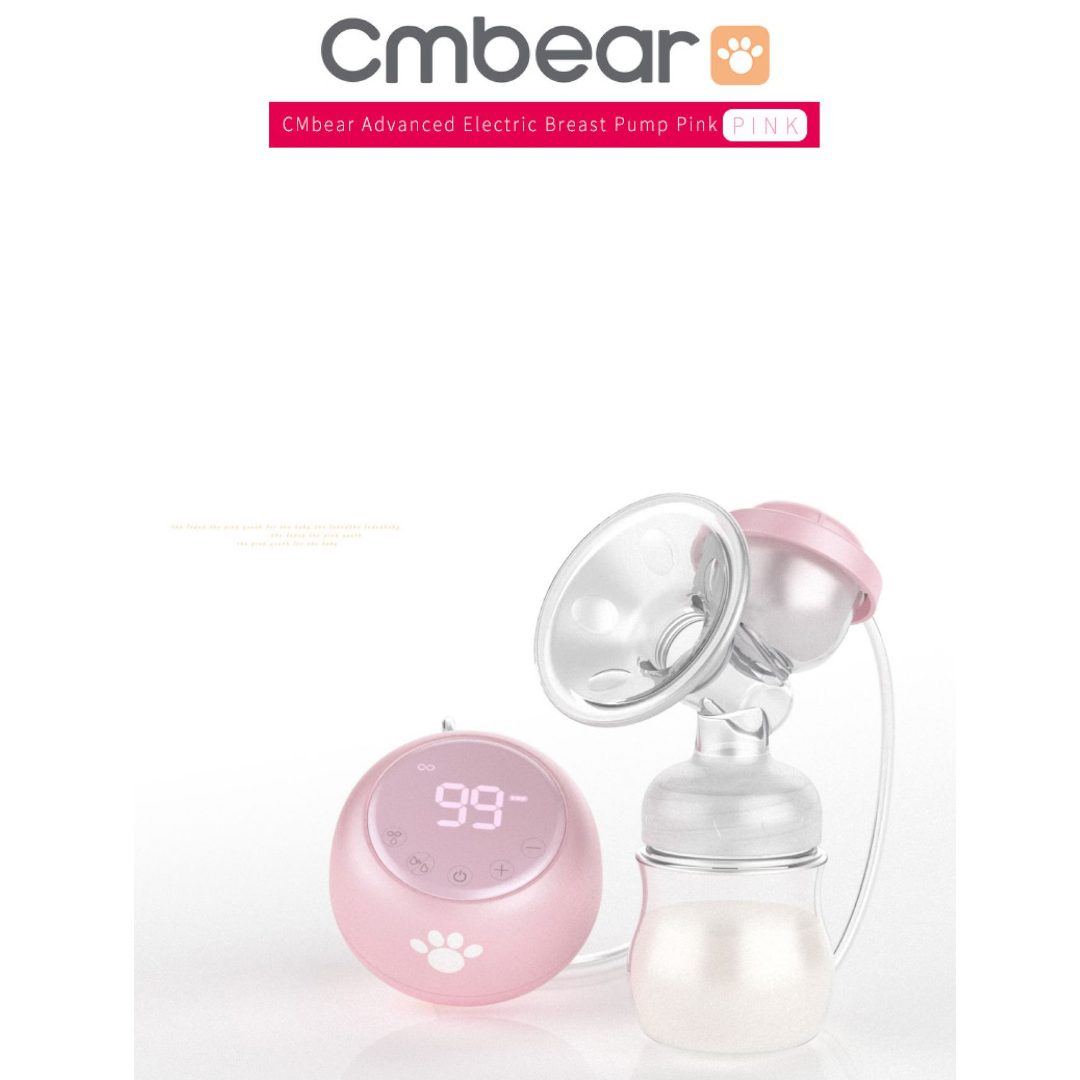 Молокоотсос Cmbear ZRX0618 электрический одинарный с функцией массажа и стимуляцией лактации Pink - фото 6