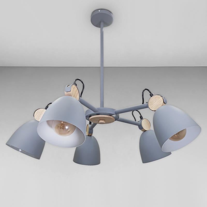 Люстра подвесная Light House LS-18038-5 Серый