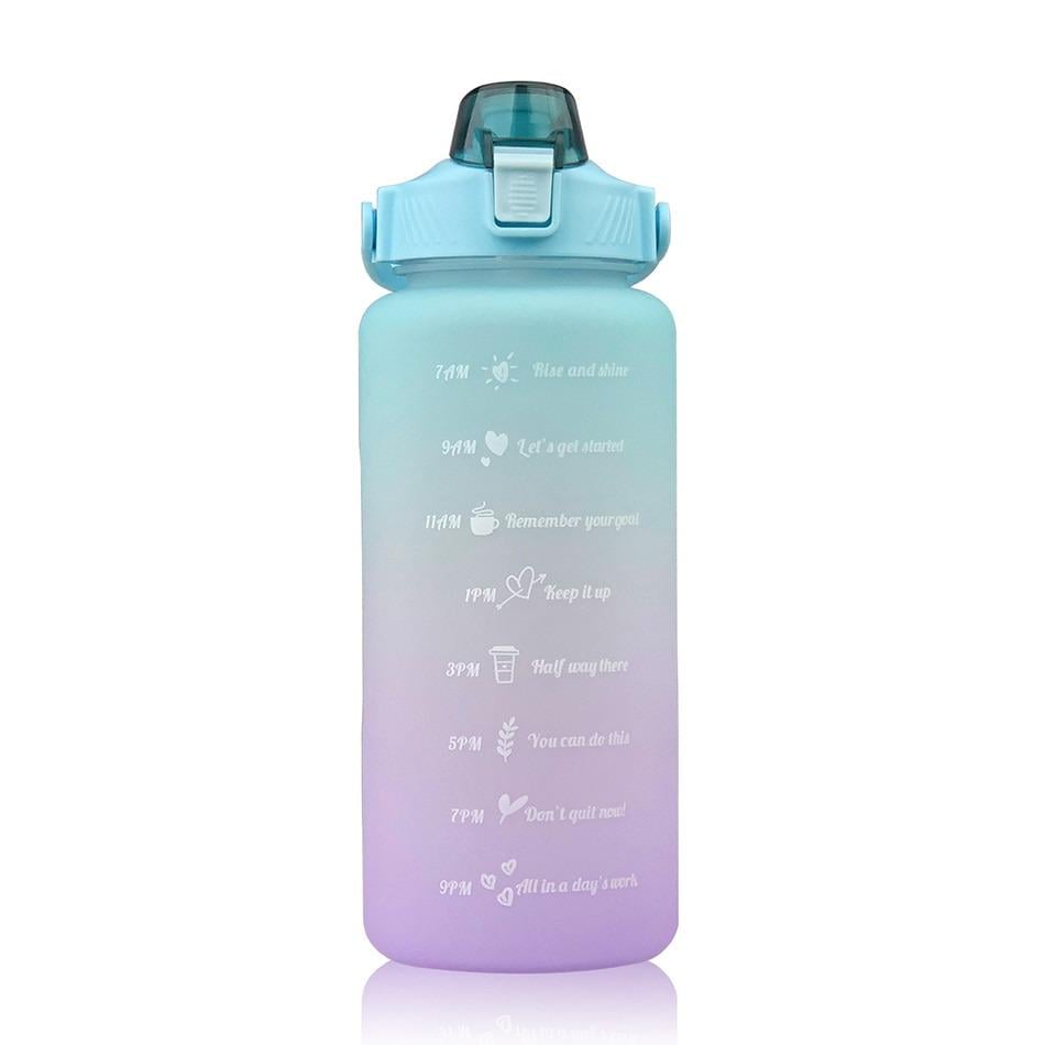 Бутылка для воды Fresh-Bottle с силиконовой трубочкой 2 л Бутылка для воды Fresh-Bottle с силиконовой трубочкой 2 л