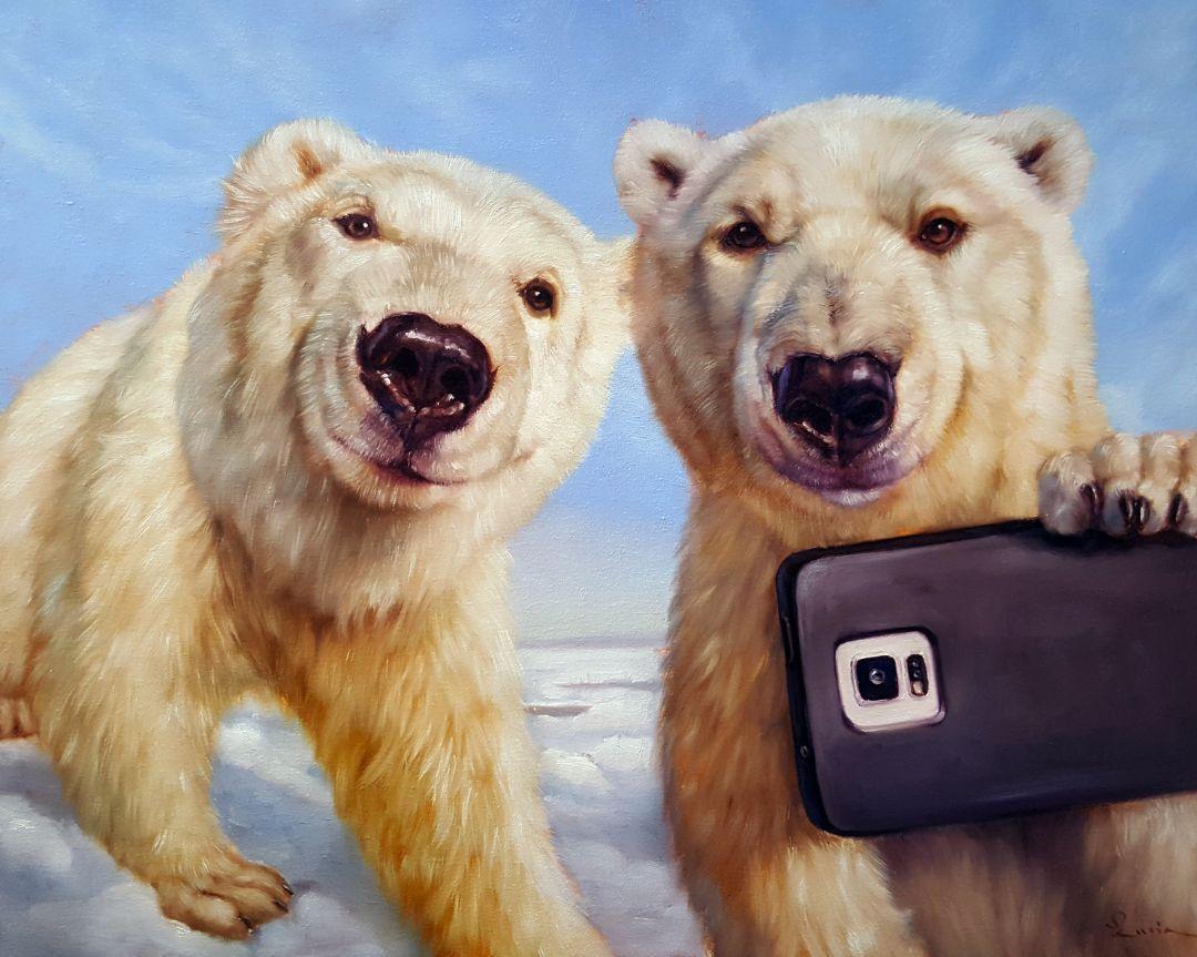 Картина за номерами Brushme Полярограма Lucia Heffernan 40x50 см (3112773884)