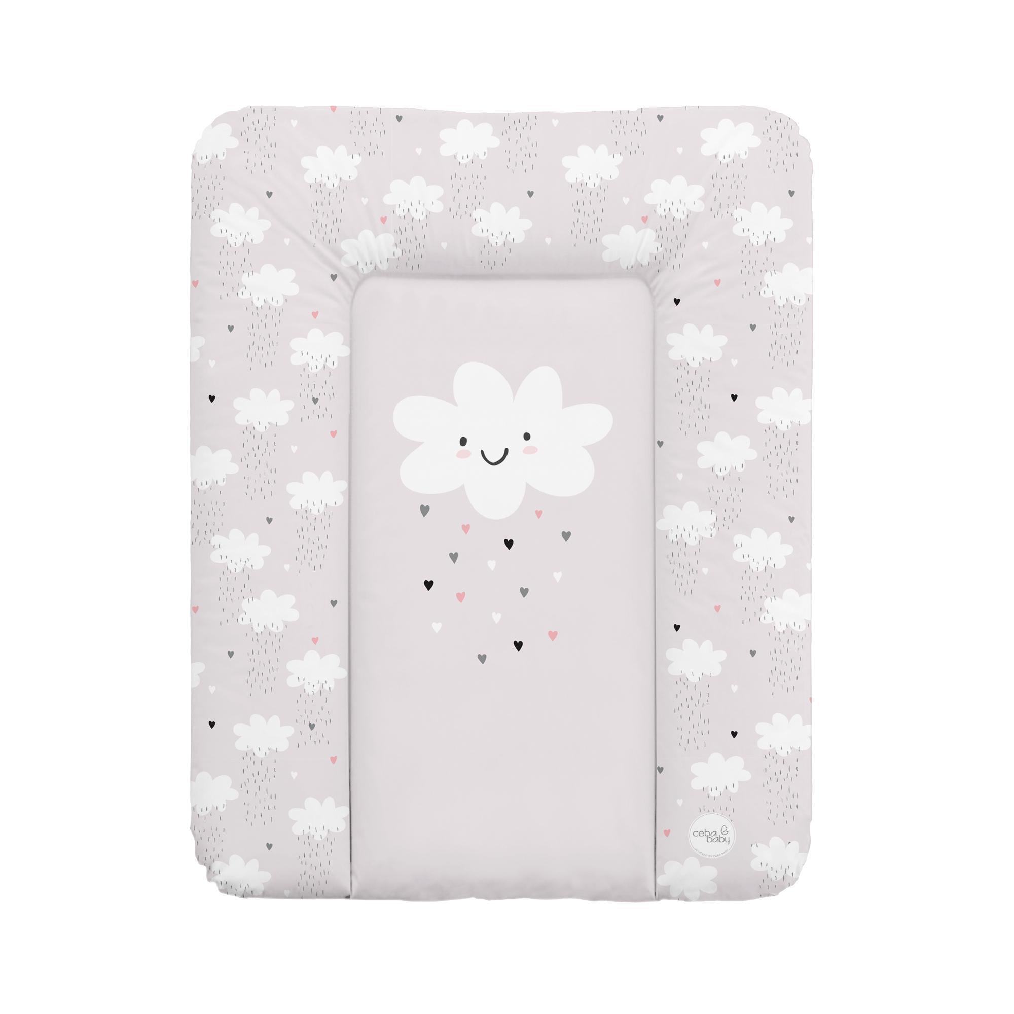 Матрас пеленальный Cebababy Comfort Cloud 50x70 см Серый