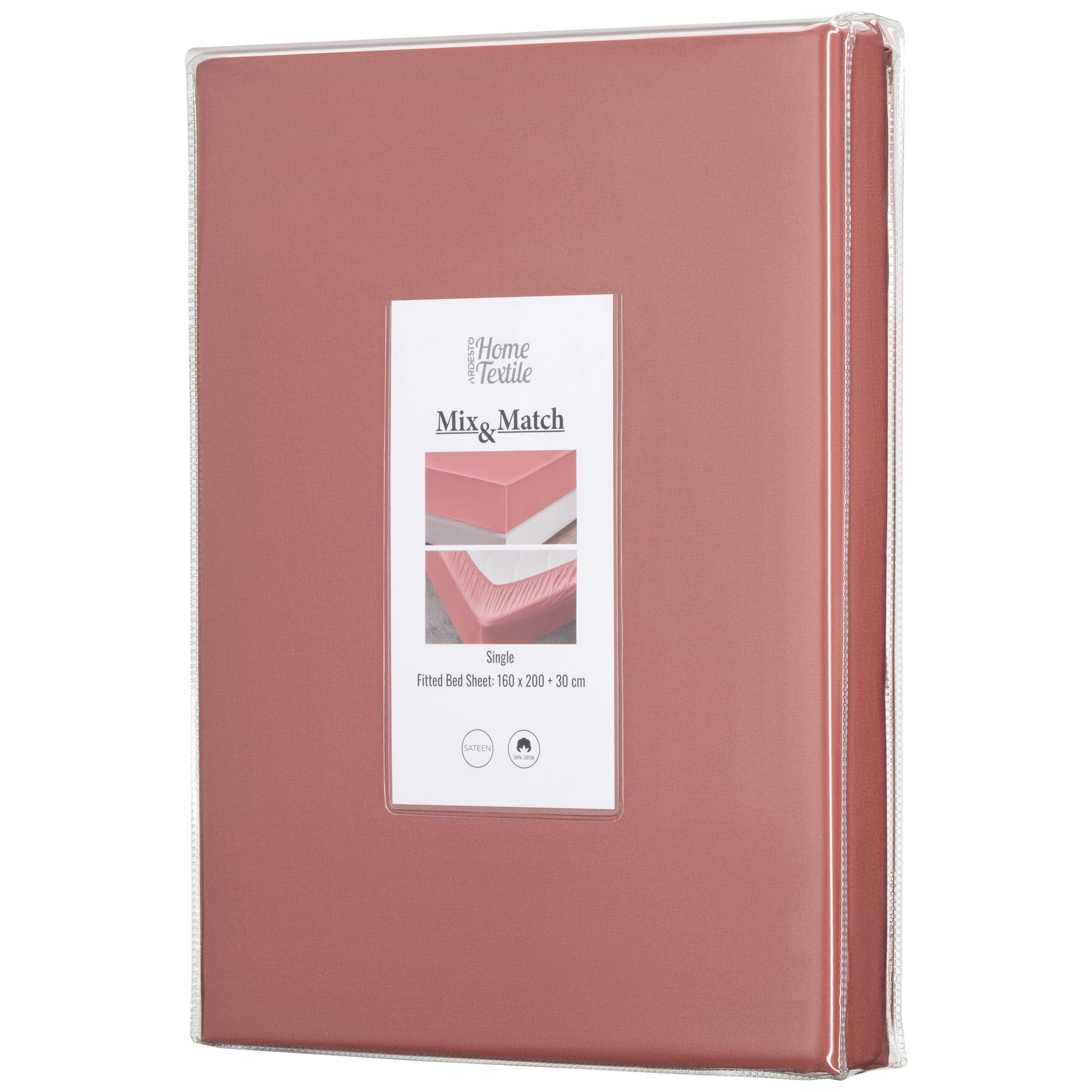 Простынь на резинке Ardesto Mix&Match 160х200/30 см Светло-коричневый (ART1620FSO) - фото 1 Простынь на резинке Ardesto Mix&Match 160х200/30 см Светло-коричневый (ART1620FSO) - фото 1