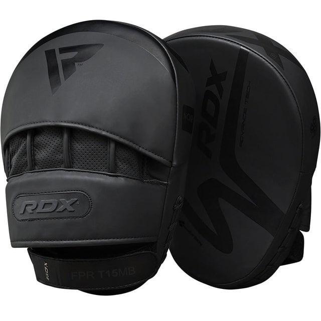 Лапи боксерські RDX T15 Noir Matte Black (FPR-T15MB) - фото 1