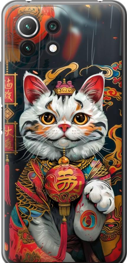 Чехол на Xiaomi Mi 11 Lite China Cat v2 (6135u-2281-42517)