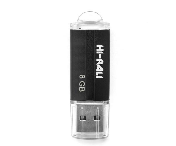 Флешка USB Flash Drive Hi-Rali Corsair 8Gb Black