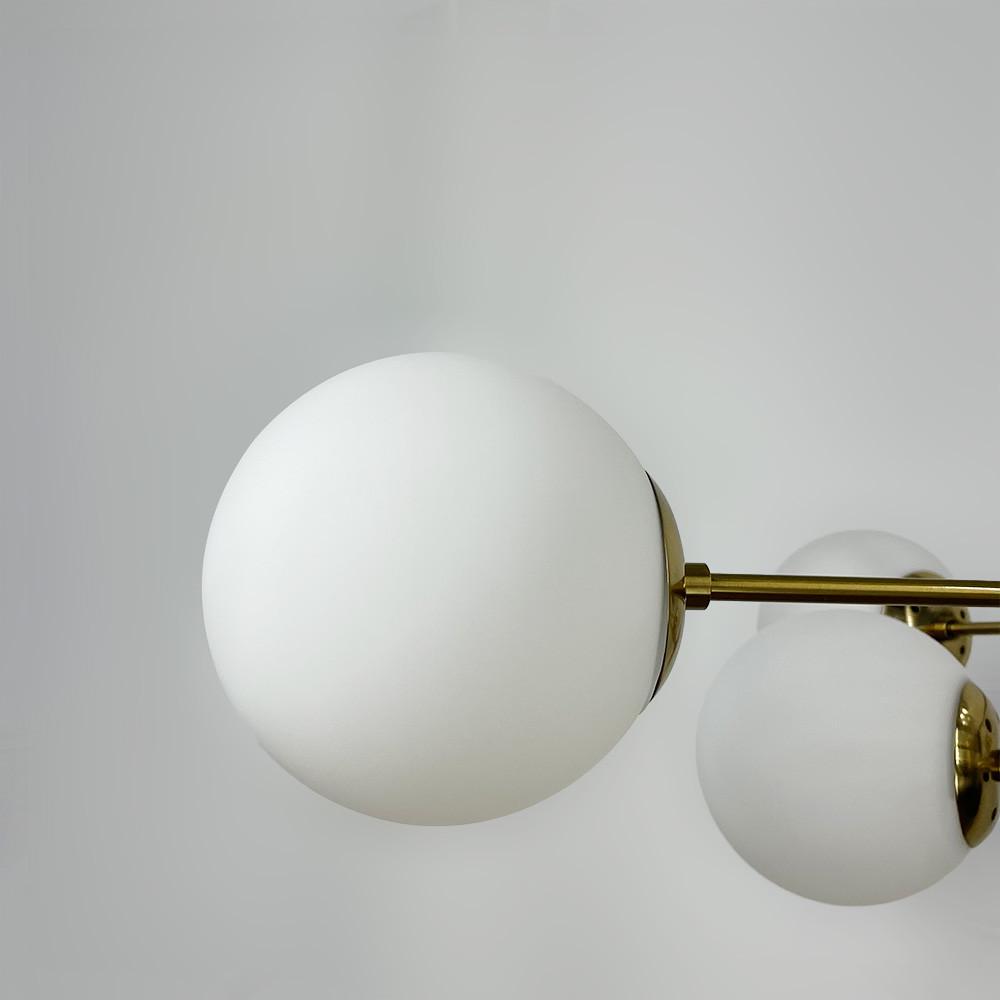 Люстра стельова Right Selection на 10 плафонів (CD 111/10 AB) - фото 3