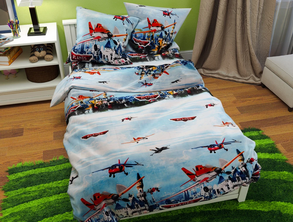 Комплект постельного белья детский Черешка из бязи Gold 150х220 cм (16375)