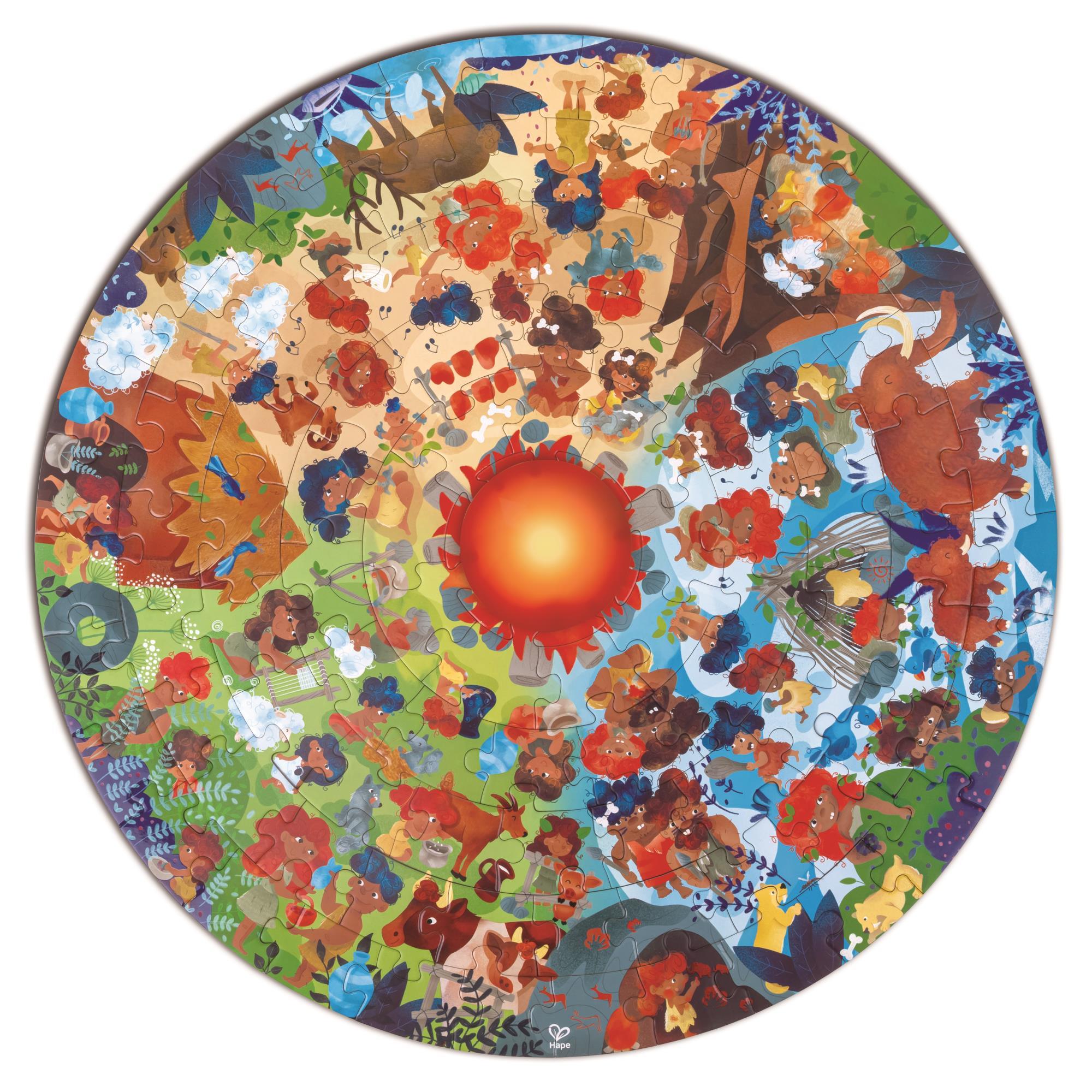 Пазл Hape Кам яний вік 100 ел. (E1638)