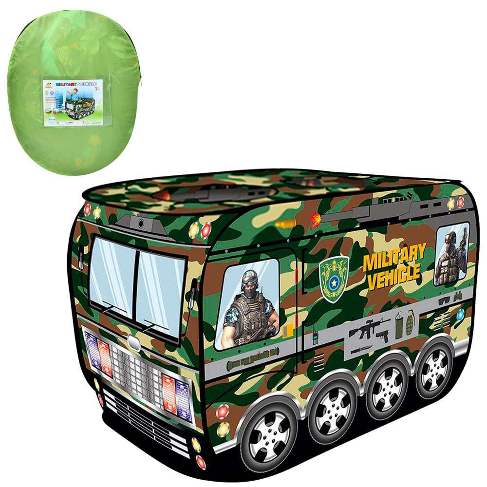 Детская палатка MR 1111 Военная техника для миссий и приключений 110x70x70 см (25636204)