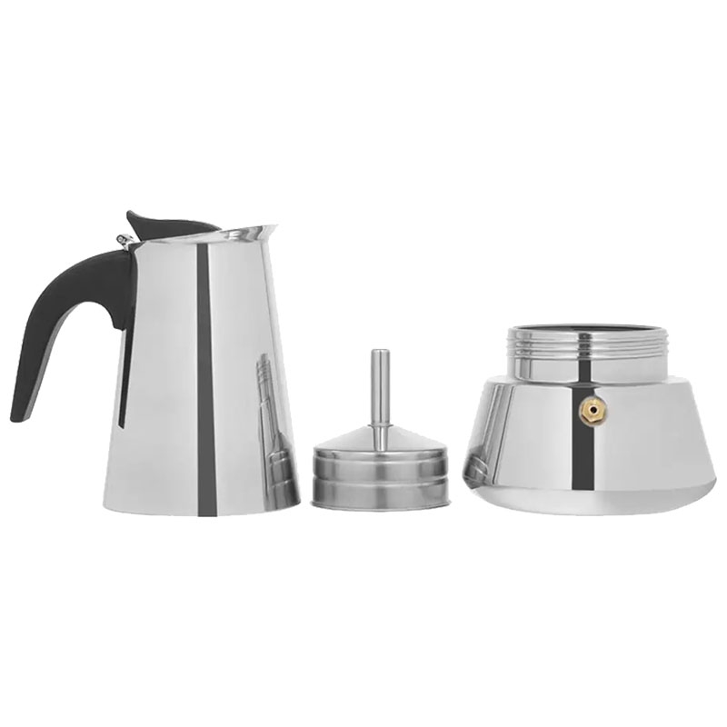 Кавоварка гейзерна Unique UN-1903 на 9 чашок нержавіюча сталь (14695363) - фото 5 Кавоварка гейзерна Unique UN-1903 на 9 чашок нержавіюча сталь (14695363) - фото 5