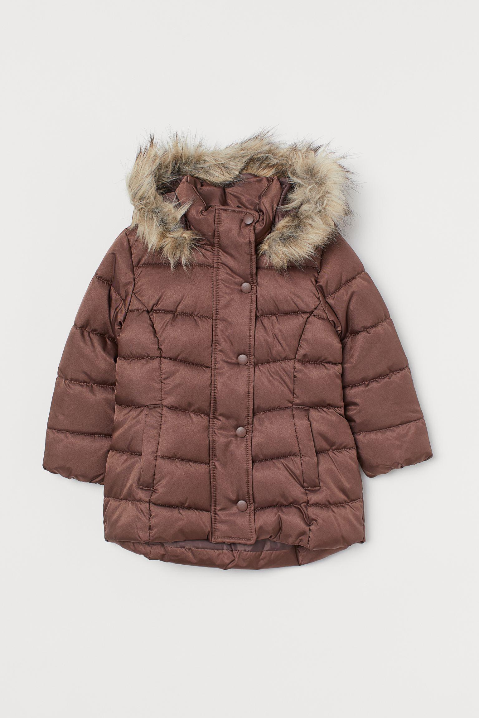 Куртка H&M 116 см Коричневый (8048692972)