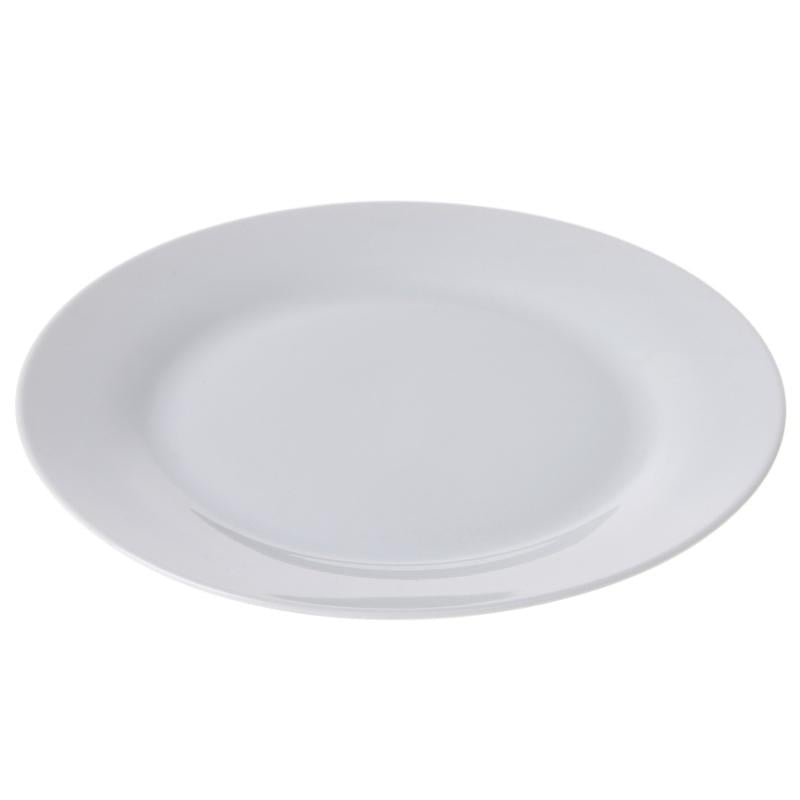Тарілка кругла Lora NP110 кераміка Білий (73-086)
