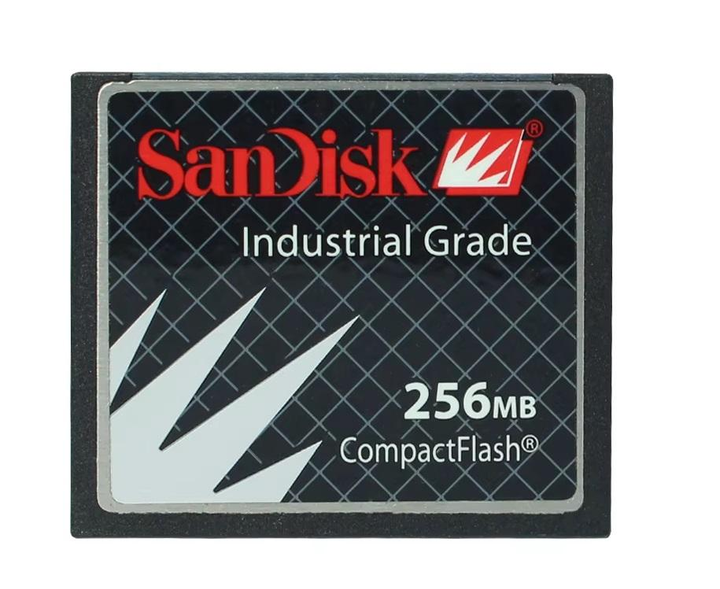 Карта пам'яті SanDisk Compact Flash Industrial Grade CF 256 MB (23442551)