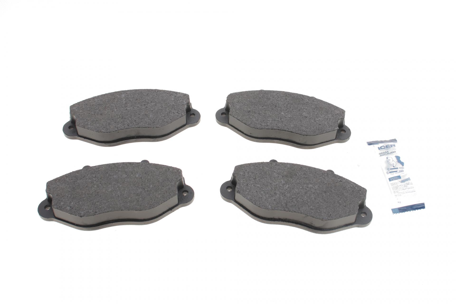 Колодки тормозные передние ICER Ford Transit 91-00/Transit Tourneo 94-00 15" (140897 ICER)