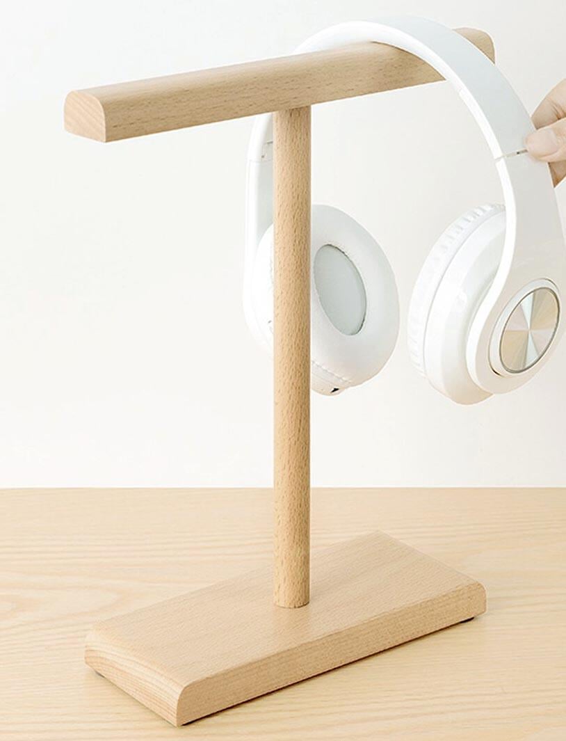 Стойка для наушников из дерева Бенсон бланже (НУП-003401)