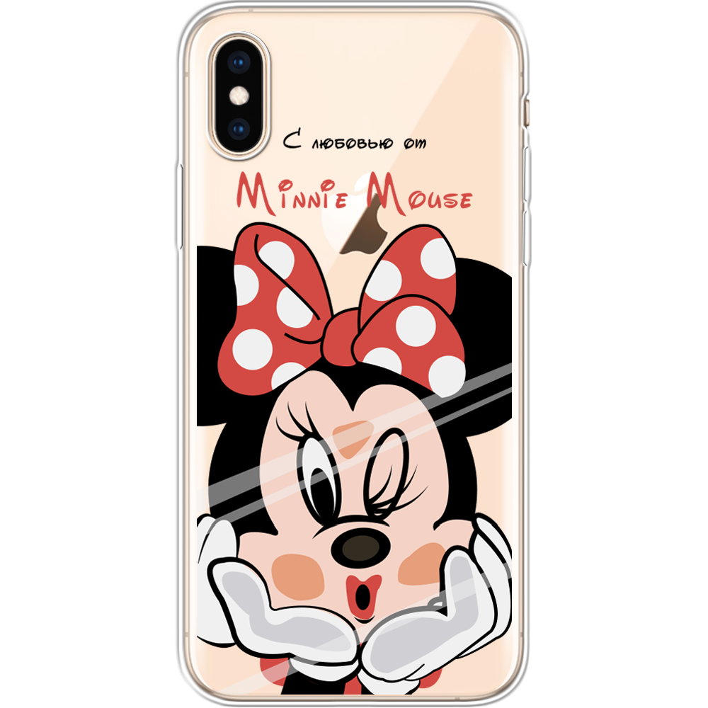 Чохол Boxface iPhone XS Lady M Прозорий силікон (35413-cc59-32139)