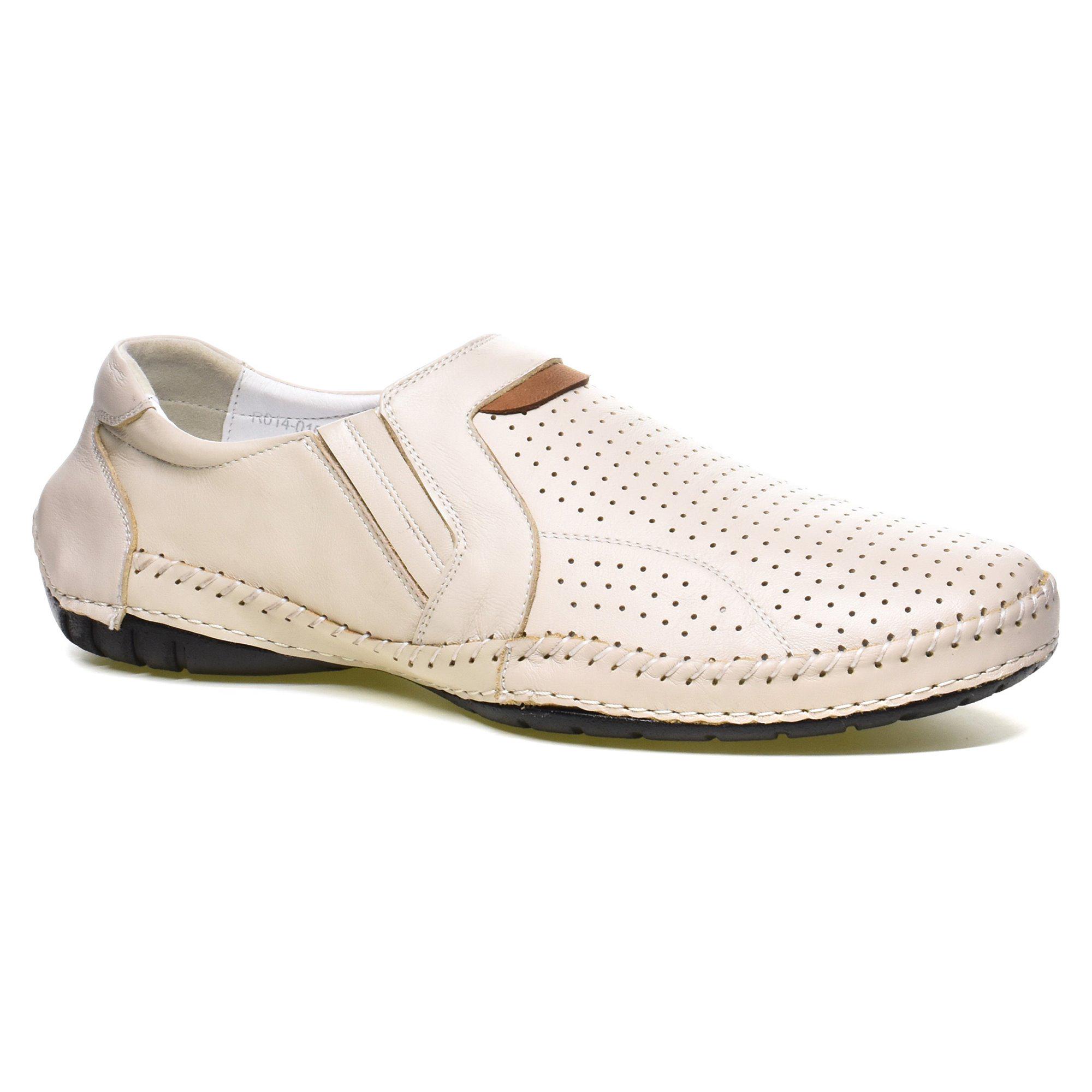 Туфли мужские весенние повседневные Baden р. 42 Бежевый (89098-42)