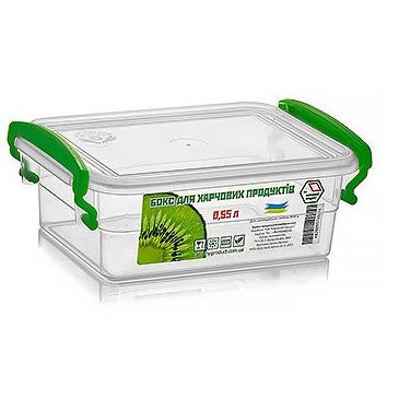 Харчовий контейнер з ручками NP-51 550 мл 11х15,5х6 см (4820095710174) - фото 1 Харчовий контейнер з ручками NP-51 550 мл 11х15,5х6 см (4820095710174) - фото 1