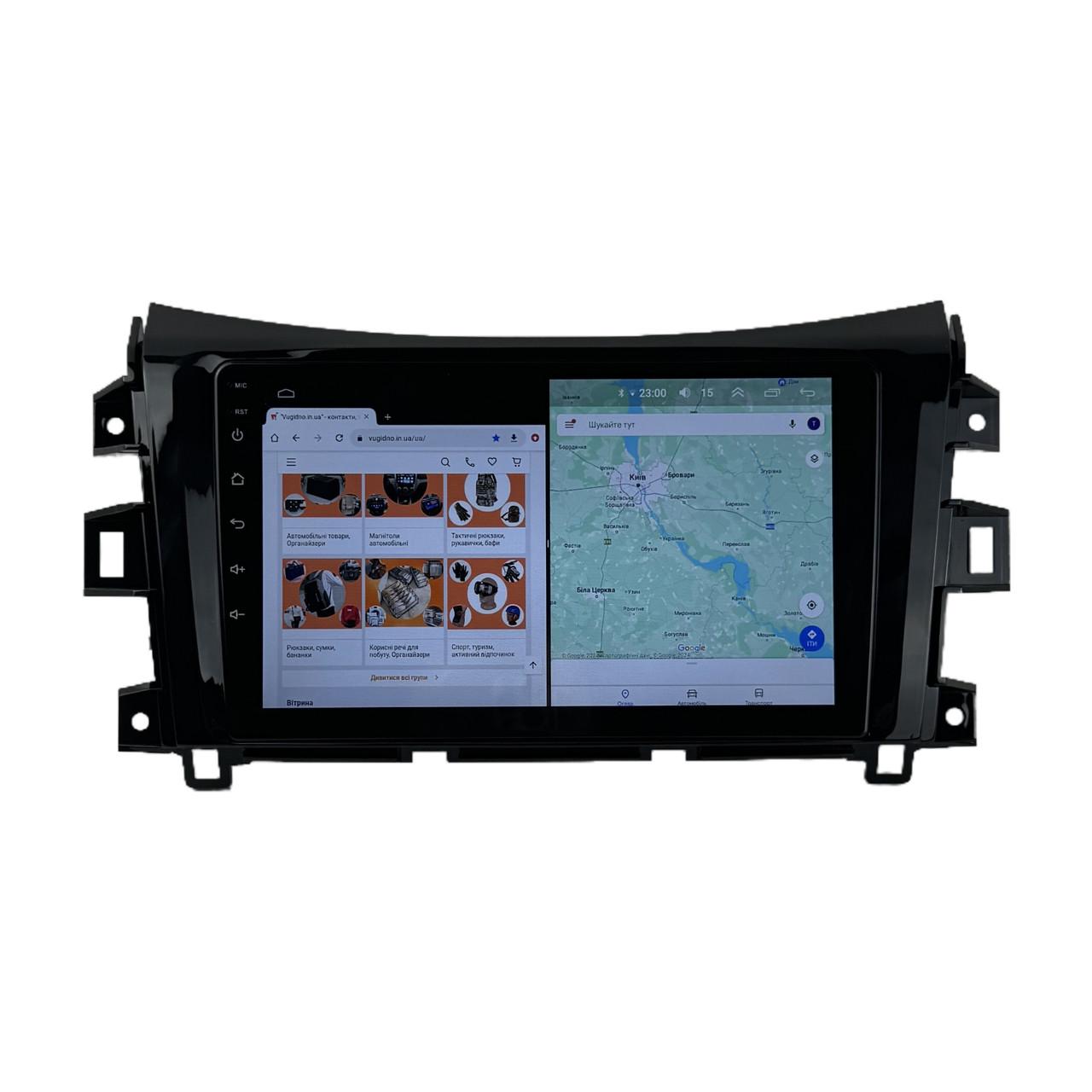Автомагнитола для Nissan Navara Frontier NP300 2014-2021 для Android 12+/CarPlay/8 core/XyAuto (М-ТК0340-9-М3)