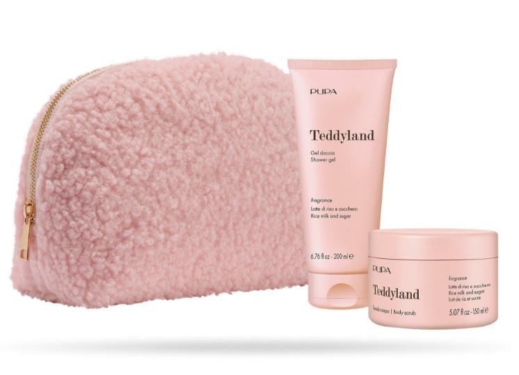 Набор гель для душа/скраб Pupa TeddyLand Kit Scrub Corpo/Shower Gel Milk Riсe and Sugar 150 мл/200 мл (2815046362)
