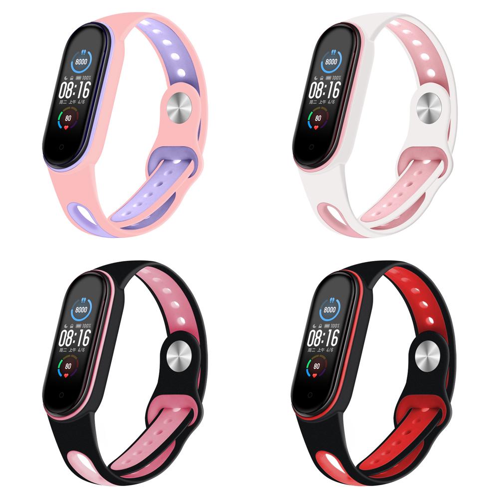 Набір ремінців BeCover Sport Style для Xiaomi Mi Smart Band 5/Mi Smart Band 6 Girl 4 кольора (705335)