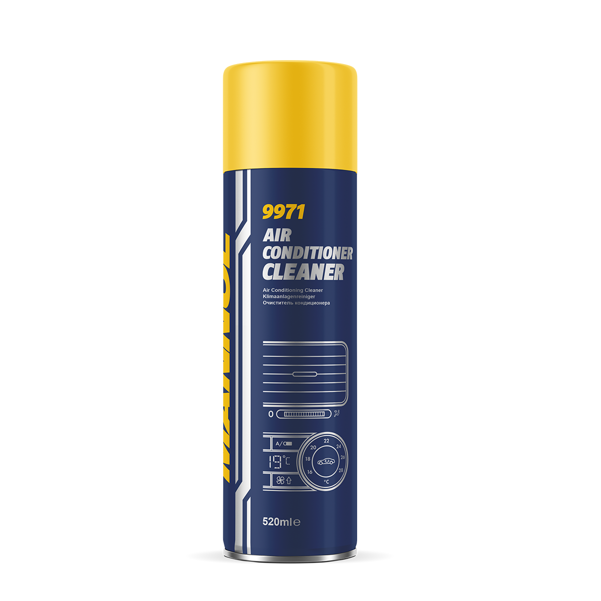 Очищувач кондиціонера автомобіля Mannol 9971 AIR CONDITIONER CLEANER 520 мл (1137353760)