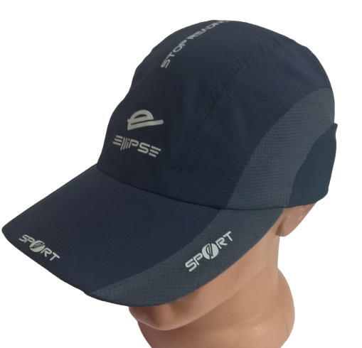 Бейсболка мужская ELLIPSE 622/3BL из плащевой ткани 56 см Тёмно-Синий