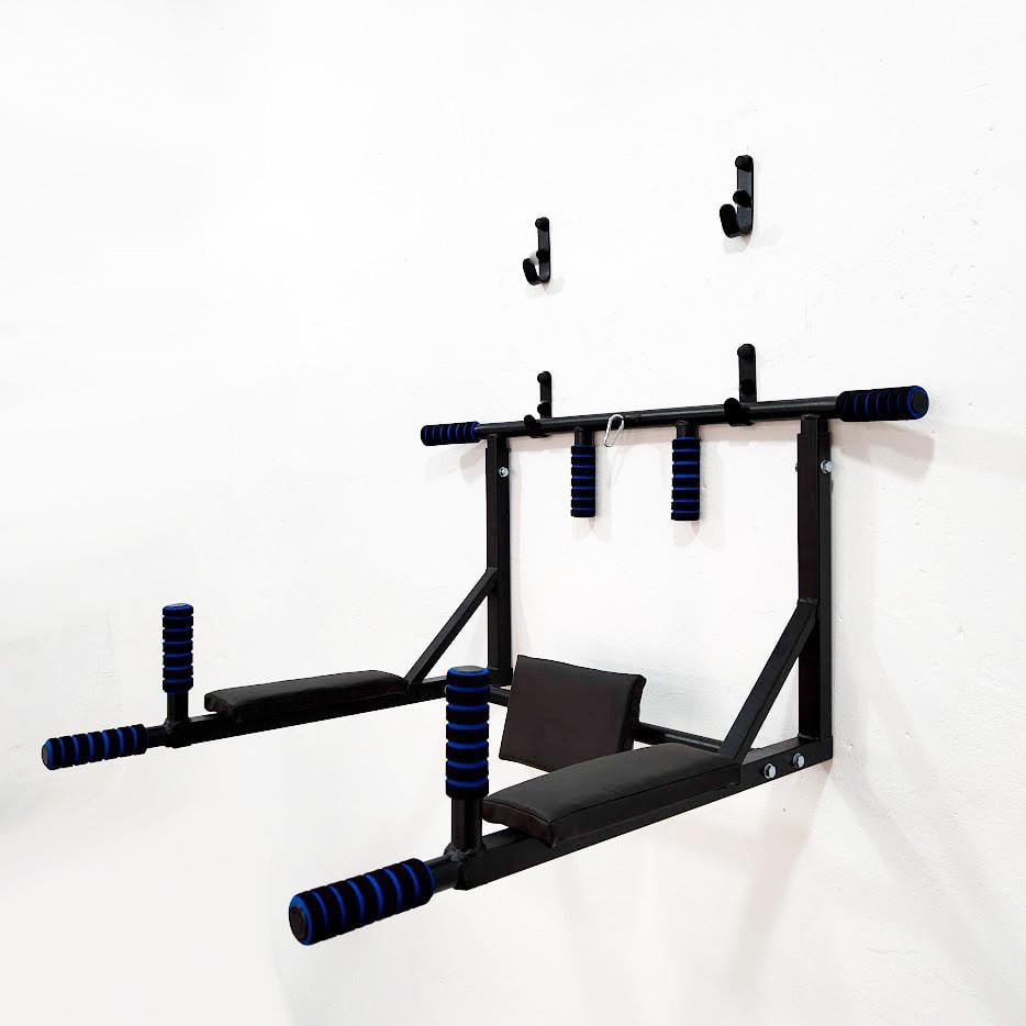 Турник-брусья SAB В2 настенный разборной c адаптивной спинкой для пресса Черный (0001) - фото 5 Турник-брусья SAB В2 настенный разборной c адаптивной спинкой для пресса Черный (0001) - фото 5