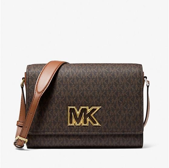 Жіноча сумка Michael Kors Mimi bag Logo Brown (MK-7911693)