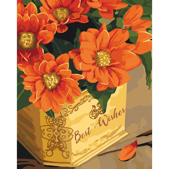 Картина по номерам Идейка Best wishes КНО3031 40х50 см