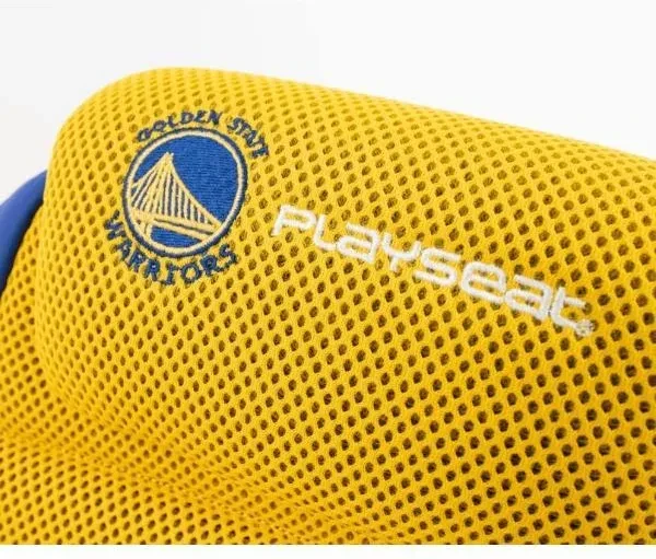 Компьютерное кресло геймерское Playseat NBA Golden State Warriors Синий/Желтый (152203758) - фото 5
