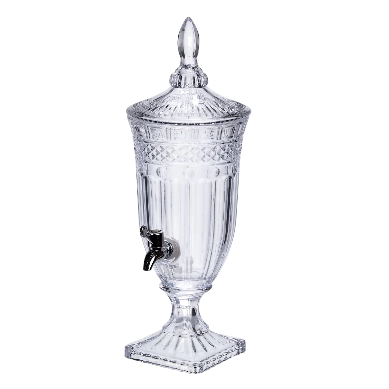 Лимонадница Topaz Crystal с краном 2 л Прозрачный (HP-19-292)