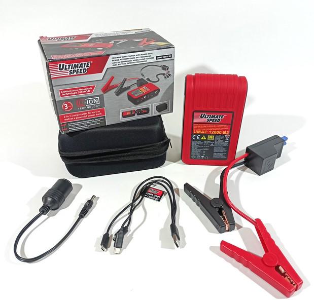 Пусковий пристрій для автомобіля Power Bank Ultimate Speed ​​UMAP 12000 B2 12000 mAh (28337581) - фото 9
