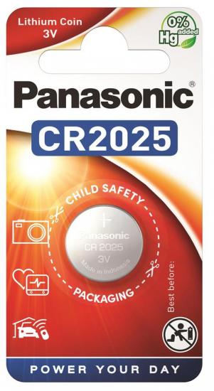 Батарейка литиевая Panasonic CR2025 (ERC-CR-2025EL/1B)