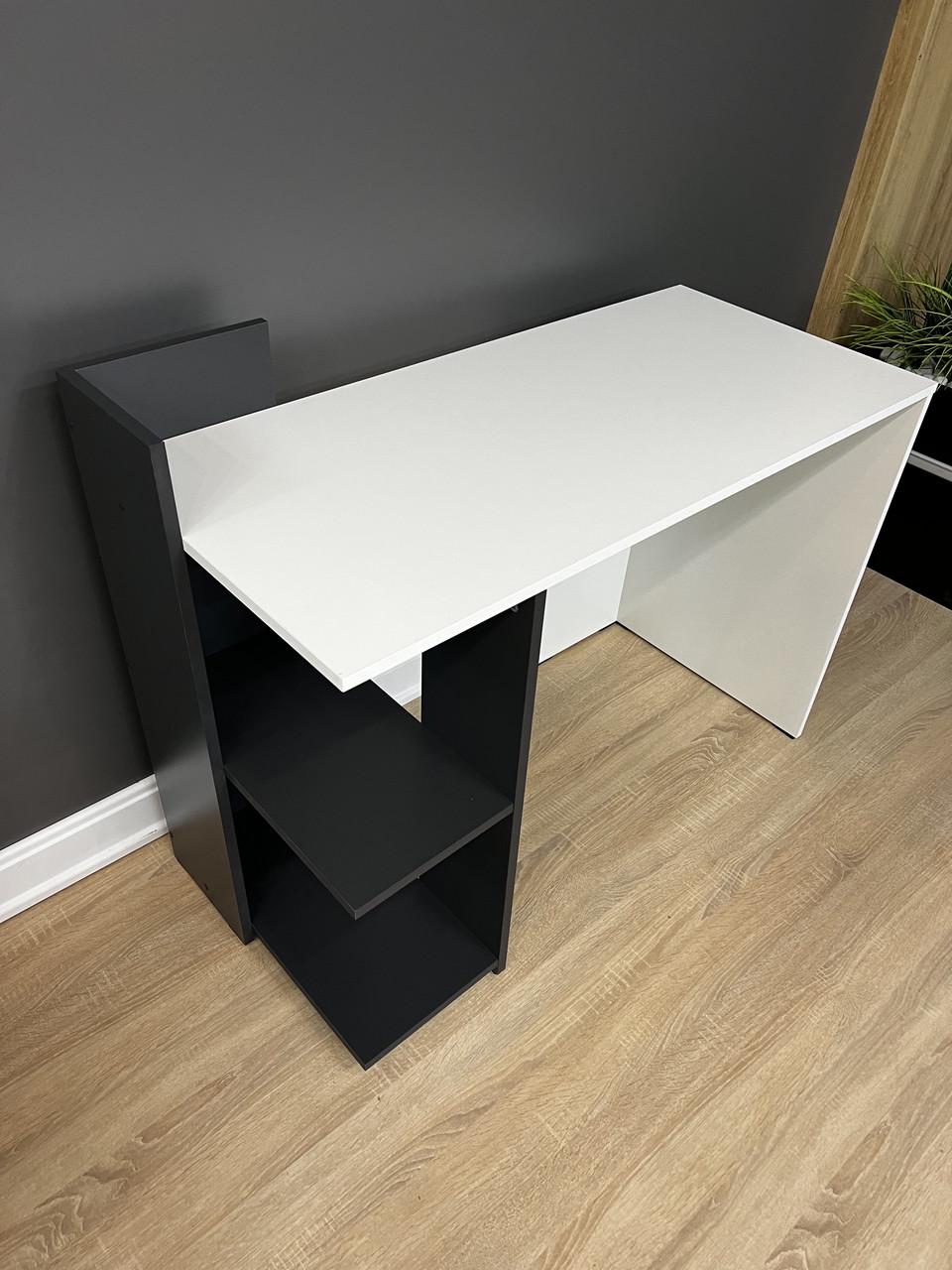 Стіл Модерн 1116х750х516 мм Білий/Антрацит - фото 2 Стіл Модерн 1116х750х516 мм Білий/Антрацит - фото 2