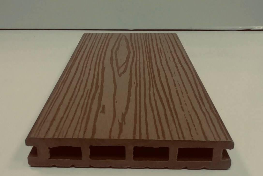 Доска террасная ДПК Polymer Wood Приват 140х20х2200 мм Венге