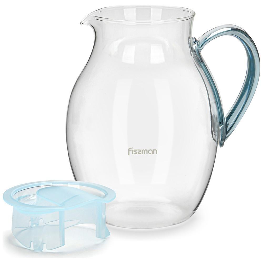 Кувшин Fissman 1,8 л Голубой (6451) - фото 4 Кувшин Fissman 1,8 л Голубой (6451) - фото 4