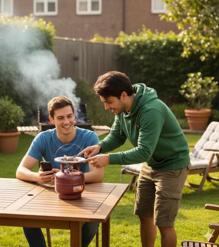 Балон кемпінговий газовий Ipragaz з пальником 5,8 л Коричневий (2104618729) - фото 8 Балон кемпінговий газовий Ipragaz з пальником 5,8 л Коричневий (2104618729) - фото 8
