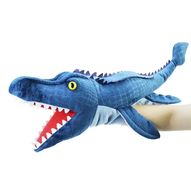 Игрушка на руку Мозазавр для кукольного театра 61 см (25668445)