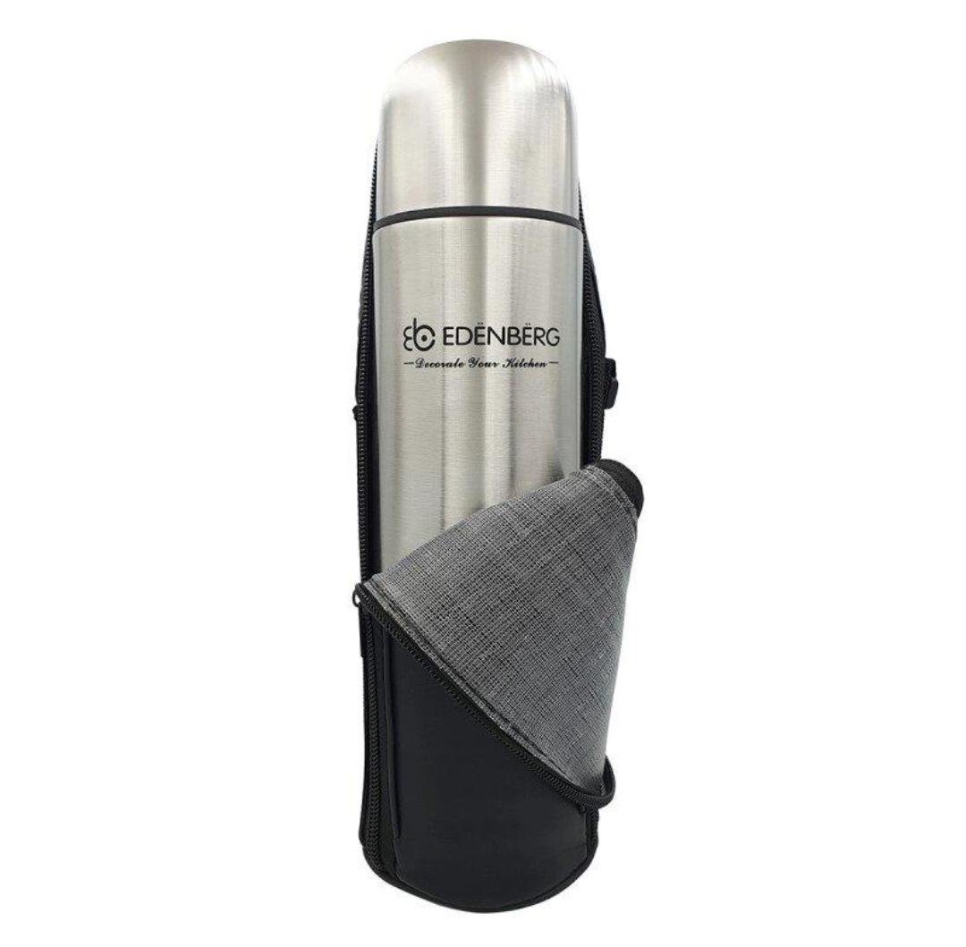 Термос с чехлом Edenberg Eb-3504 1 л (Eb-3504) - фото 2 Термос с чехлом Edenberg Eb-3504 1 л (Eb-3504) - фото 2