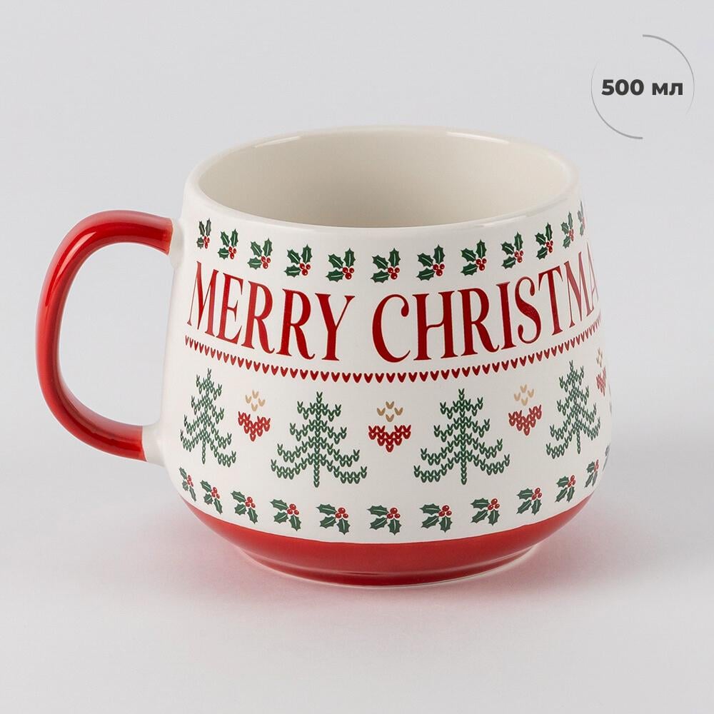 Чашка Merry Christmas 500 мл (6035-006) - фото 2 Чашка Merry Christmas 500 мл (6035-006) - фото 2