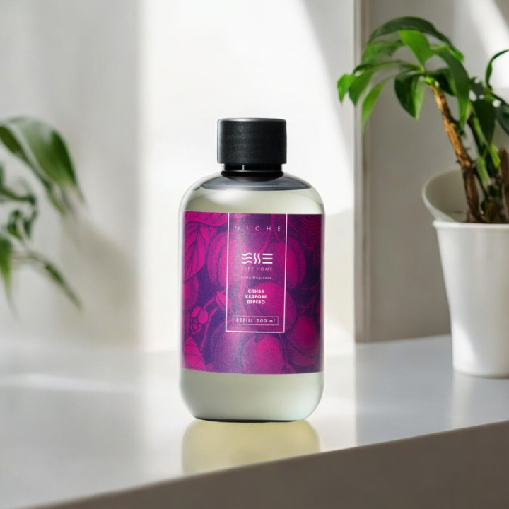 Рефіл Esse Home Niche Слива Кедрове дерево 5 паличок 200 мл (2525987234)