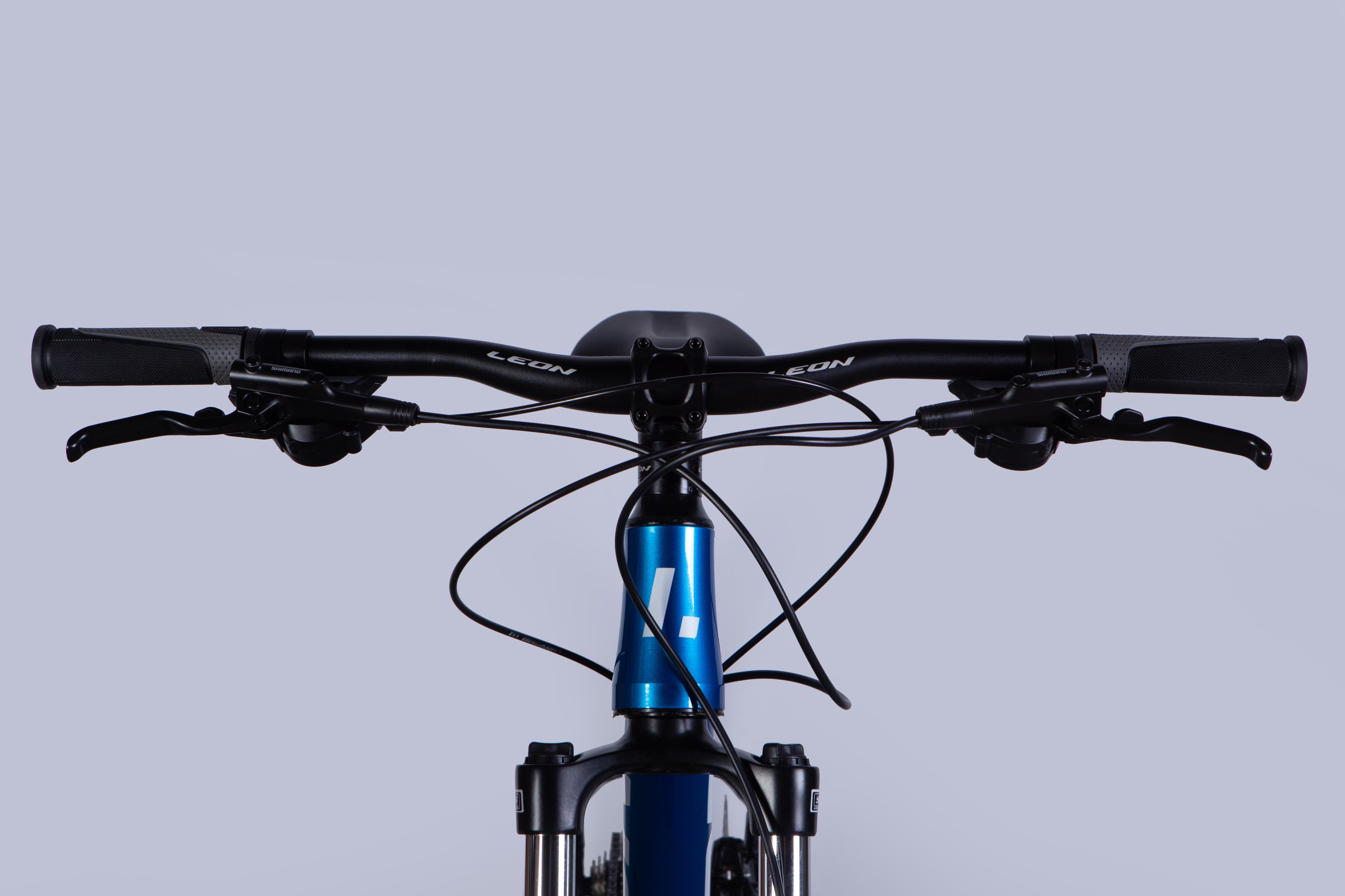 Велосипед Leon 2025 XC 100 HDD AL 27,5" рама 16" Синий с черным (OPS-LN-27,5-042) - фото 7 Велосипед Leon 2025 XC 100 HDD AL 27,5" рама 16" Синий с черным (OPS-LN-27,5-042) - фото 7