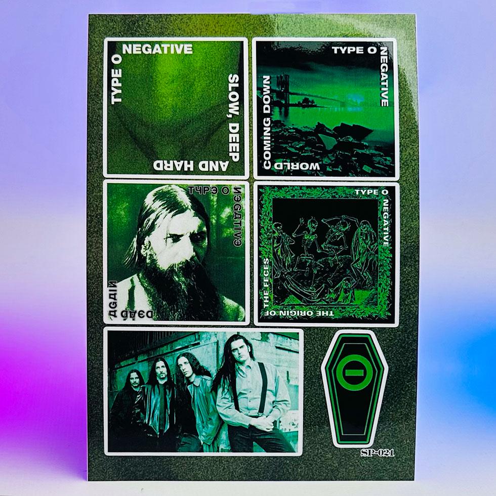 Стикер-пак Type O Negative Album Covers SP-021 (00000000688)