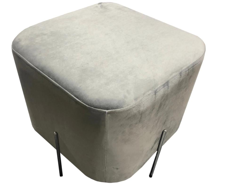 Пуфик Alegro Светло-серый (MR43026)