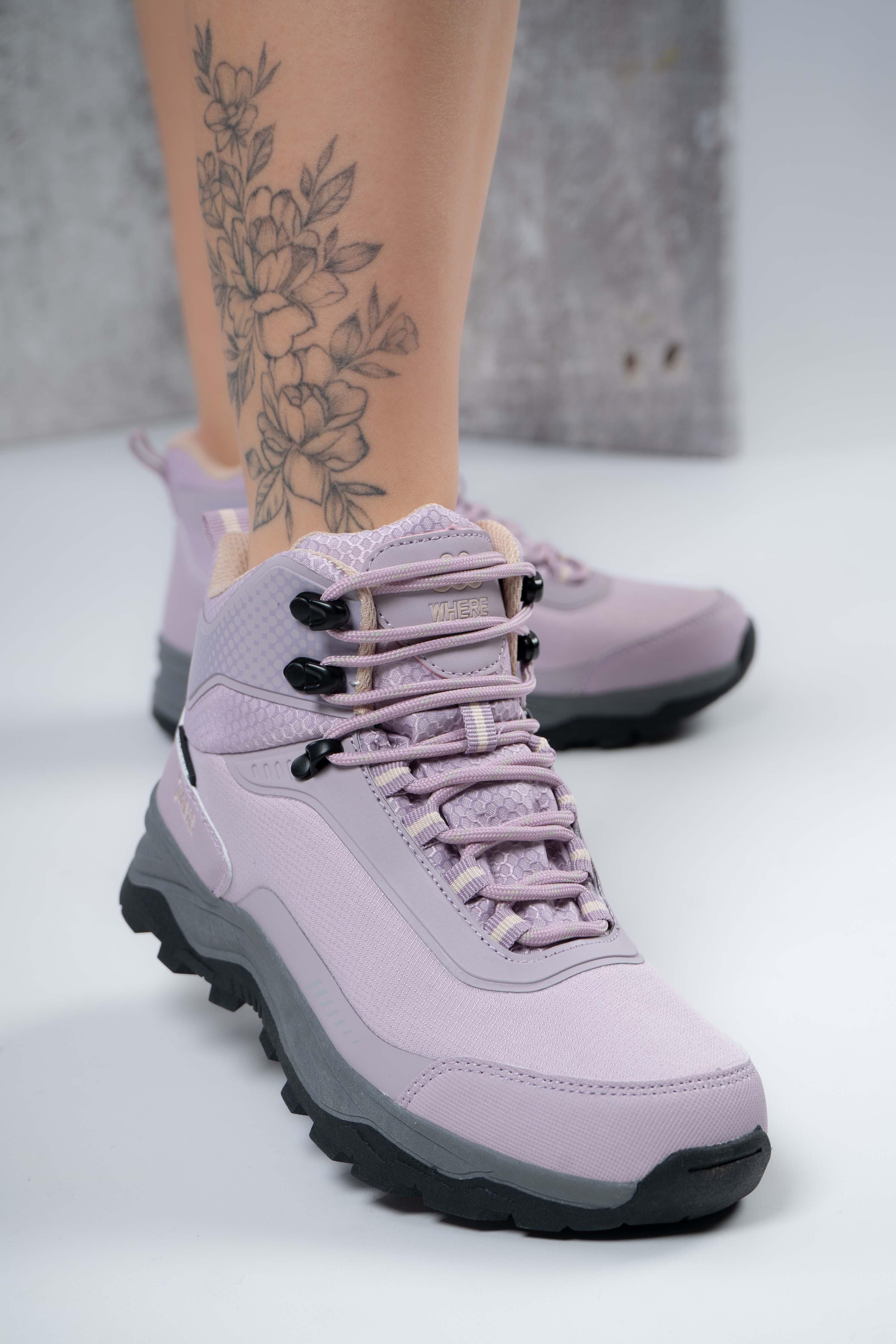 Ботинки женские Where Uwear 346901 демисезонные р. 40 Розовый (346901_40)