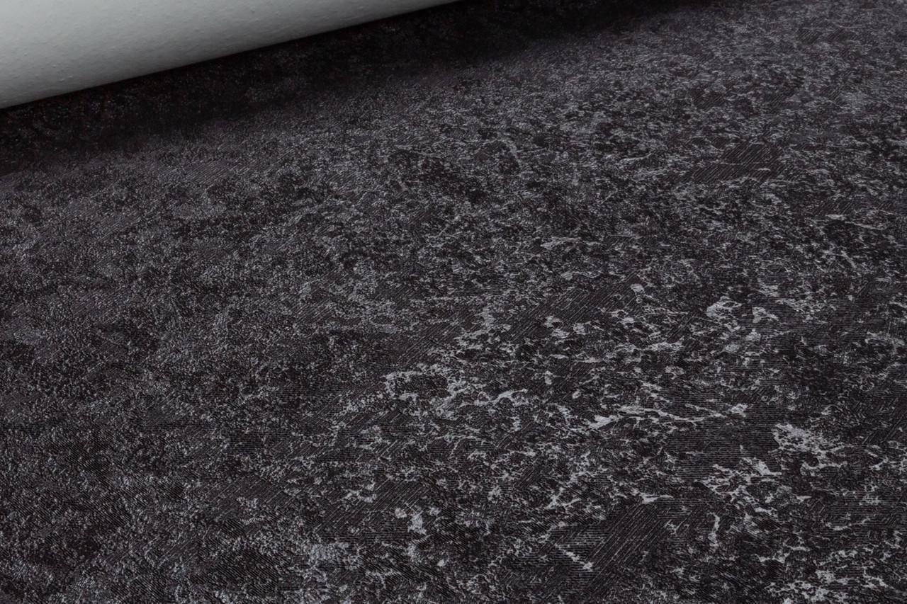 Обои флизелиновые AS Creation Sylvana 79126-1 Фон винил горячего тиснения 1,06х10,05 м Графитовый