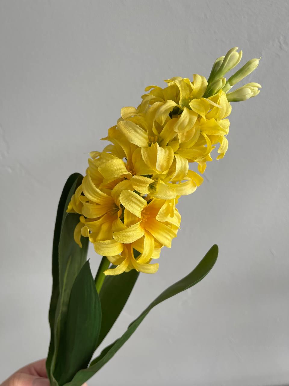 Гиацинт искусственный Желтый (0213) - фото 5