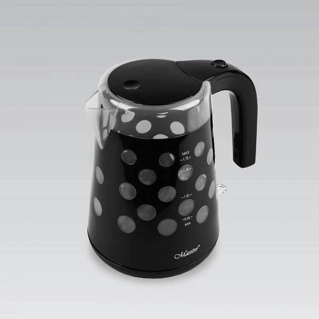 Электрочайник Maestro MR-045N 1850-2200 Вт 1,7 л Черный (13800814)