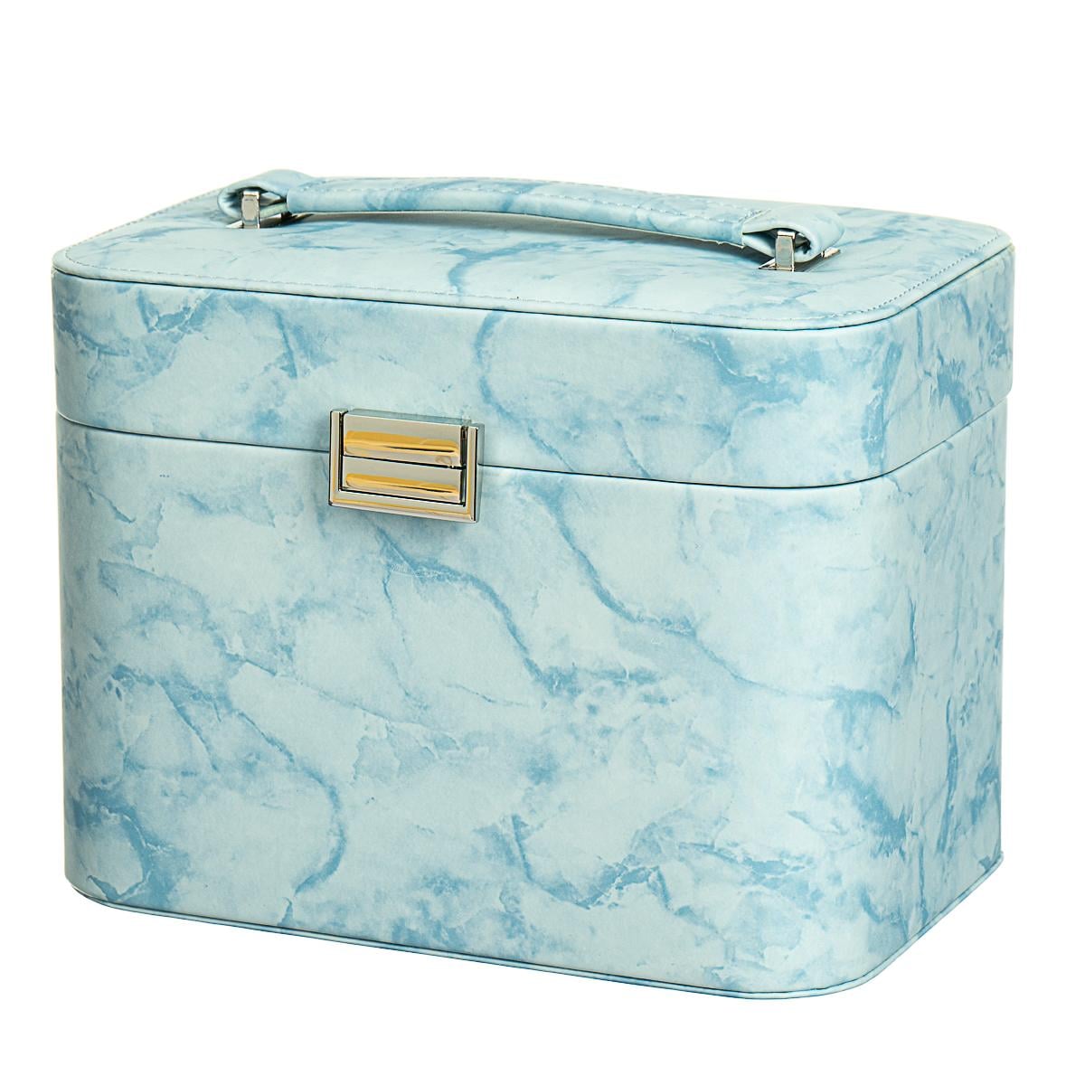 Шкатулка для украшений Elisey Синий мрамор (0505-007/blue)